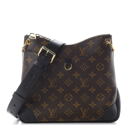 Louis Vuitton Monogram Odeon PM Black 1 of 8