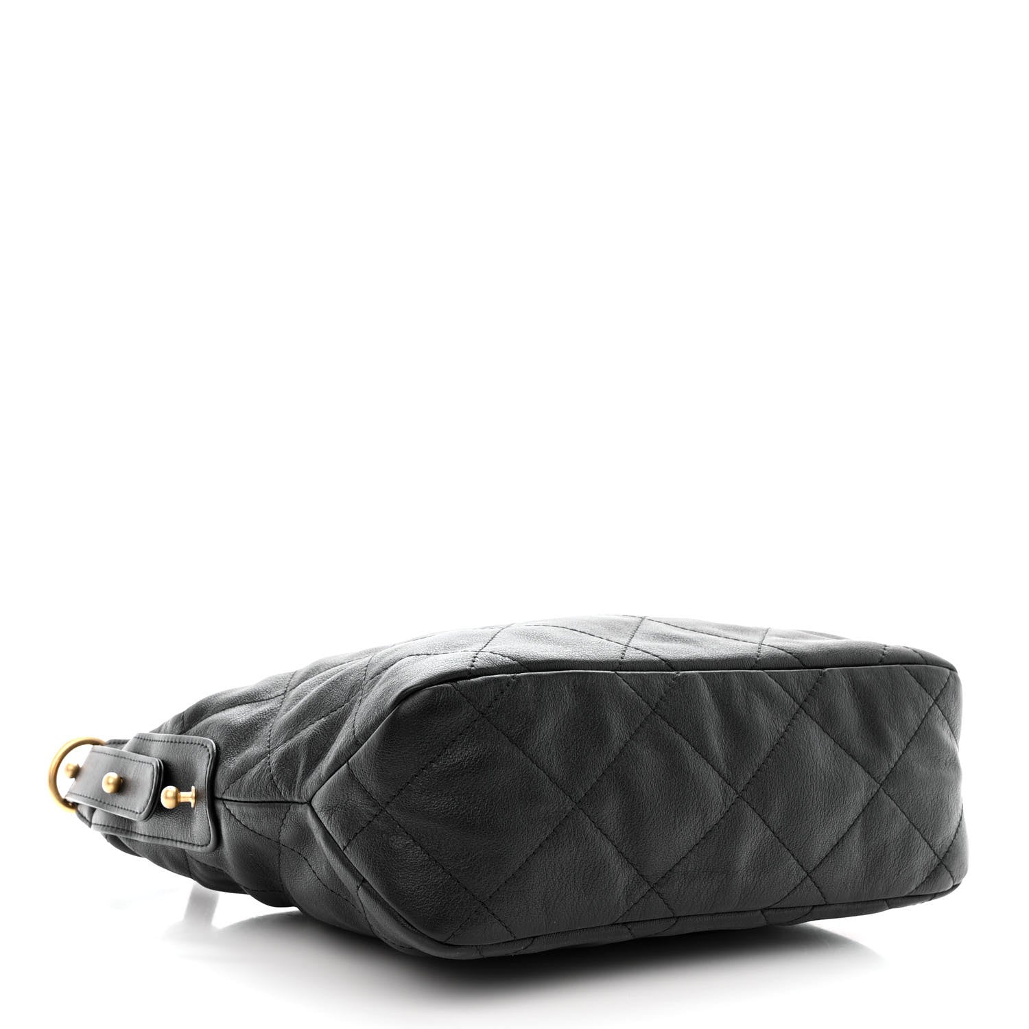 Chanel Calfskin Quilted Daily Hobo Black 4 of 11