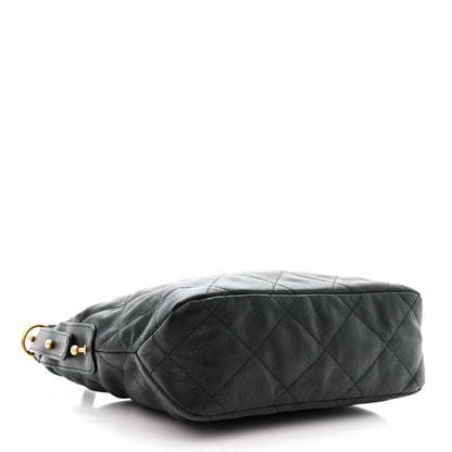 Chanel Calfskin Quilted Daily Hobo Black 4 of 11