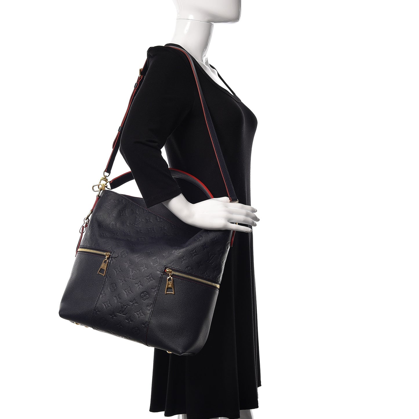 Empreinte Melie Marine Rouge