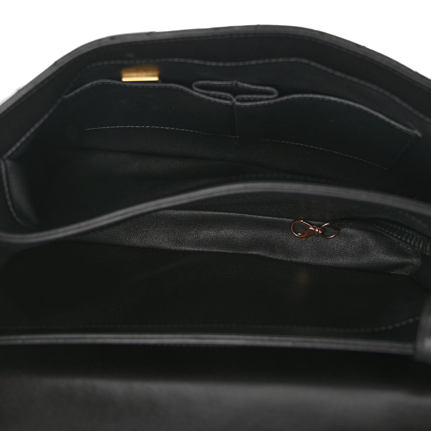 Chanel Lambskin Quilted Medium Trendy CC Flap Dual Handle Bag Black 5 of 10
