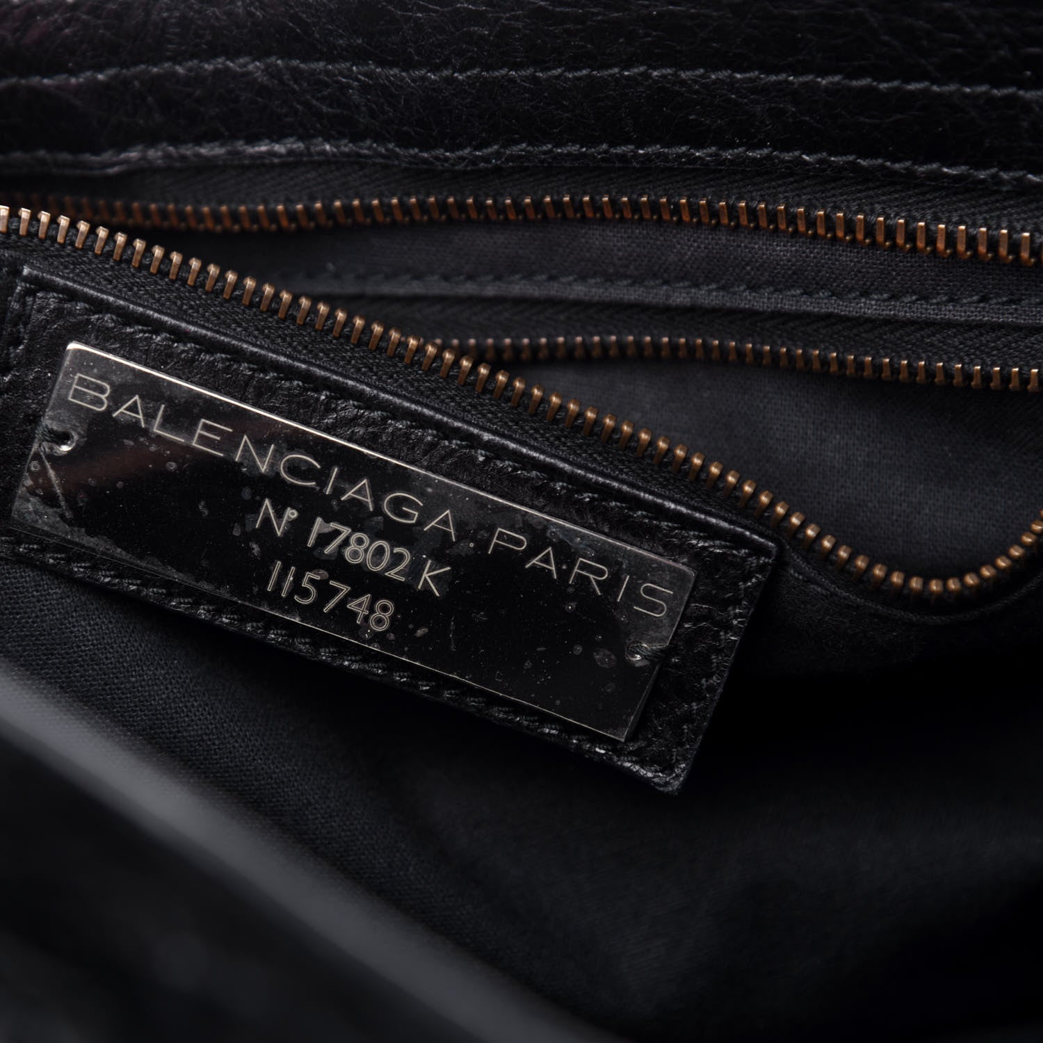 Balenciaga Agneau Classic Hardware City Black 6 of 9