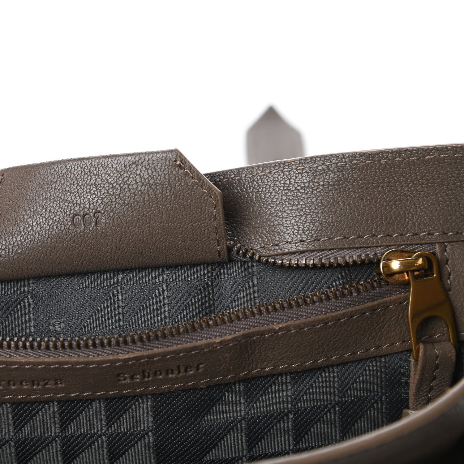 Proenza Schouler Lambskin Tiny PS1 Satchel Smoke 9 of 20