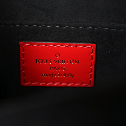 Louis Vuitton Vernis Monogram Dauphine Mini Red 5 of 8