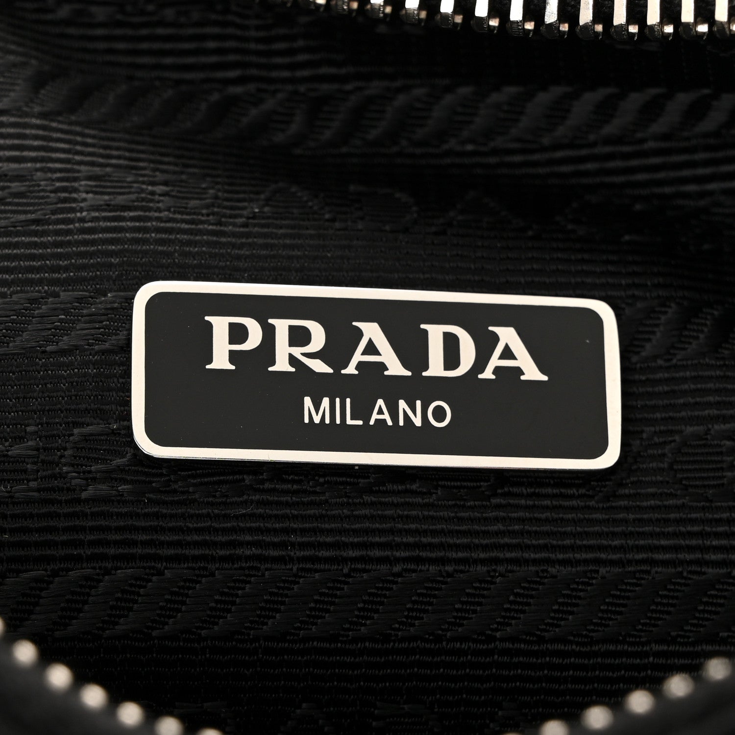 Prada Nylon Re-Edition 2005 Shoulder Bag Black 6 of 10