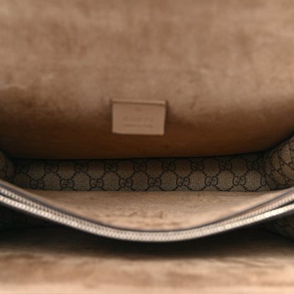 Gucci GG Supreme Monogram Medium Dionysus Shoulder Bag Taupe 5 of 12