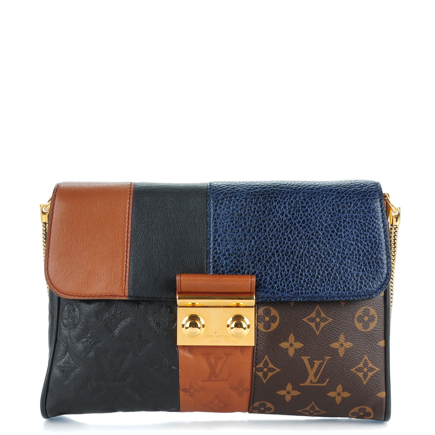 Monogram Blocks Pochette Plate Marine