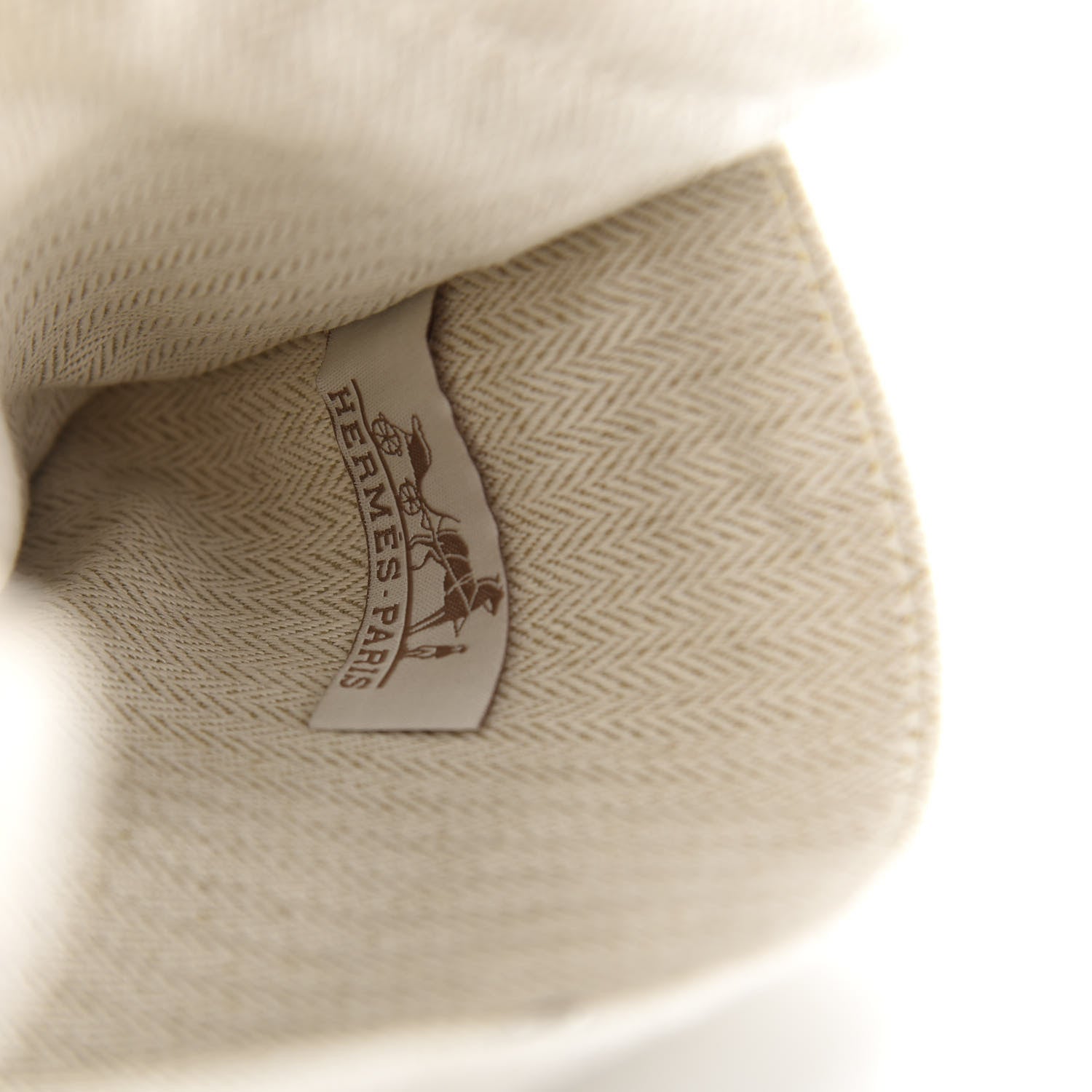 Hermes Canvas Barenia Fourbi 20 PM Pouch Naturel Fauve 6 of 7