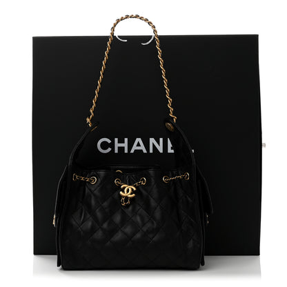 Chanel Caviar Quilted Small Chanel 25 Handbag Black 11 of 11