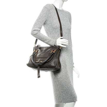Chloe Calfskin Medium Marcie Satchel Ash 2 of 7