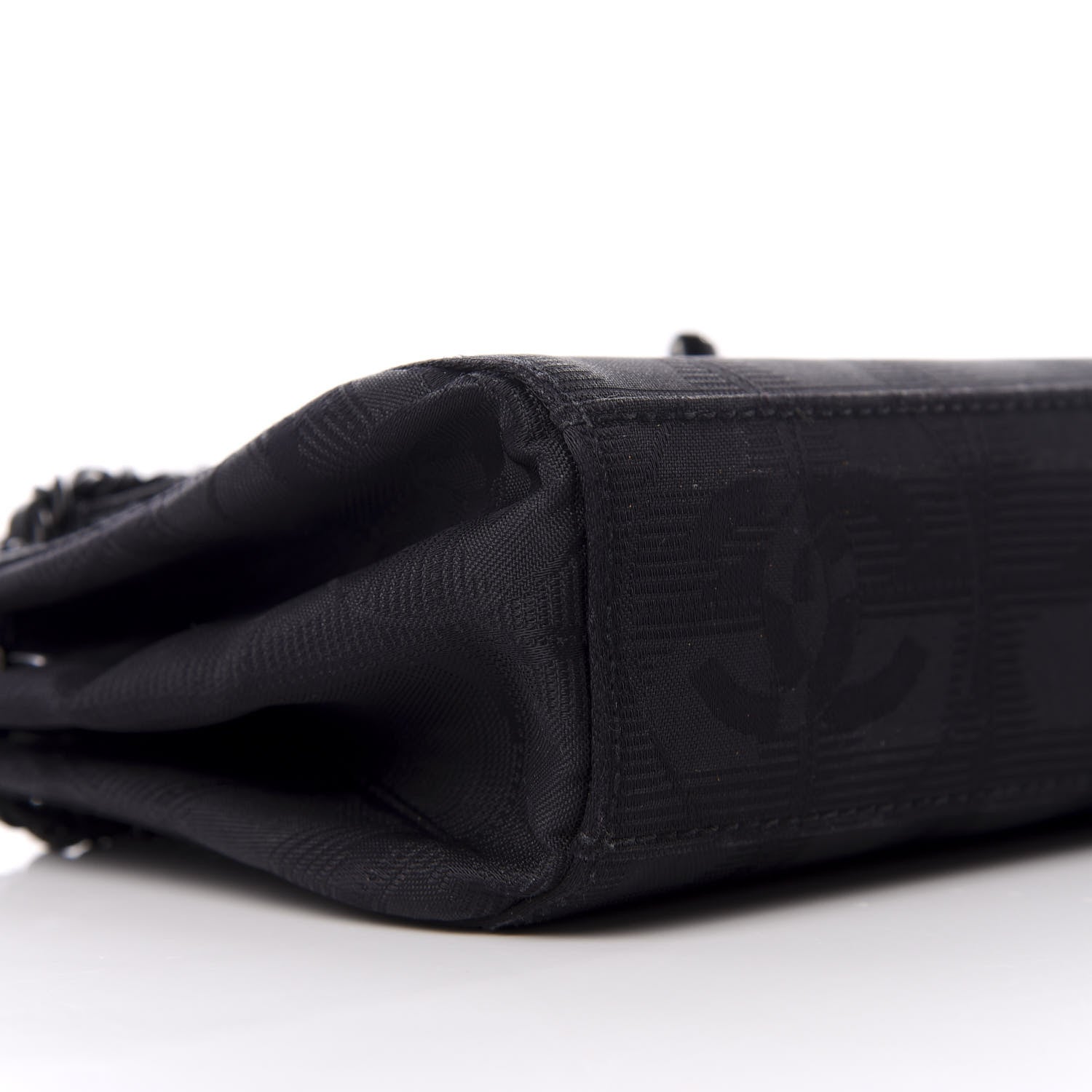 Chanel Nylon Mini Travel Accordion Flap Black 5 of 8
