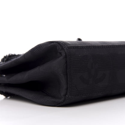 Chanel Nylon Mini Travel Accordion Flap Black 5 of 8
