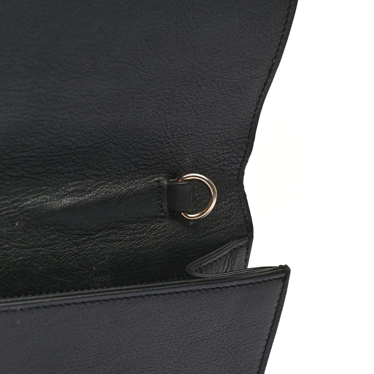 Calfskin Monogram Large Belle De Jour Clutch Black