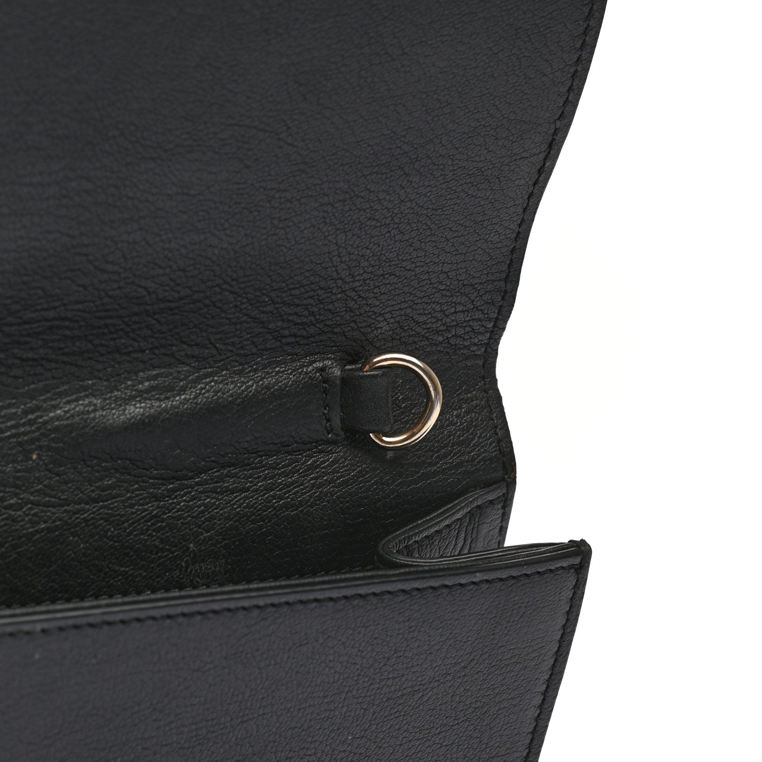 Saint Laurent Calfskin Monogram Large Belle De Jour Clutch Black 15 of 15