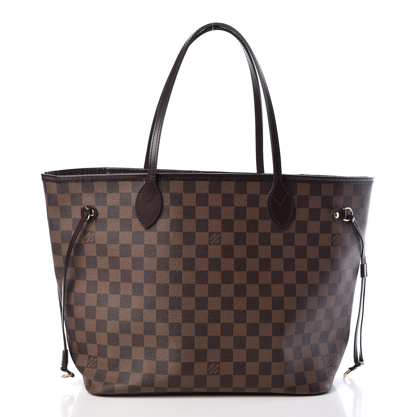 Damier Ebene Neo Neverfull MM Rose Ballerine