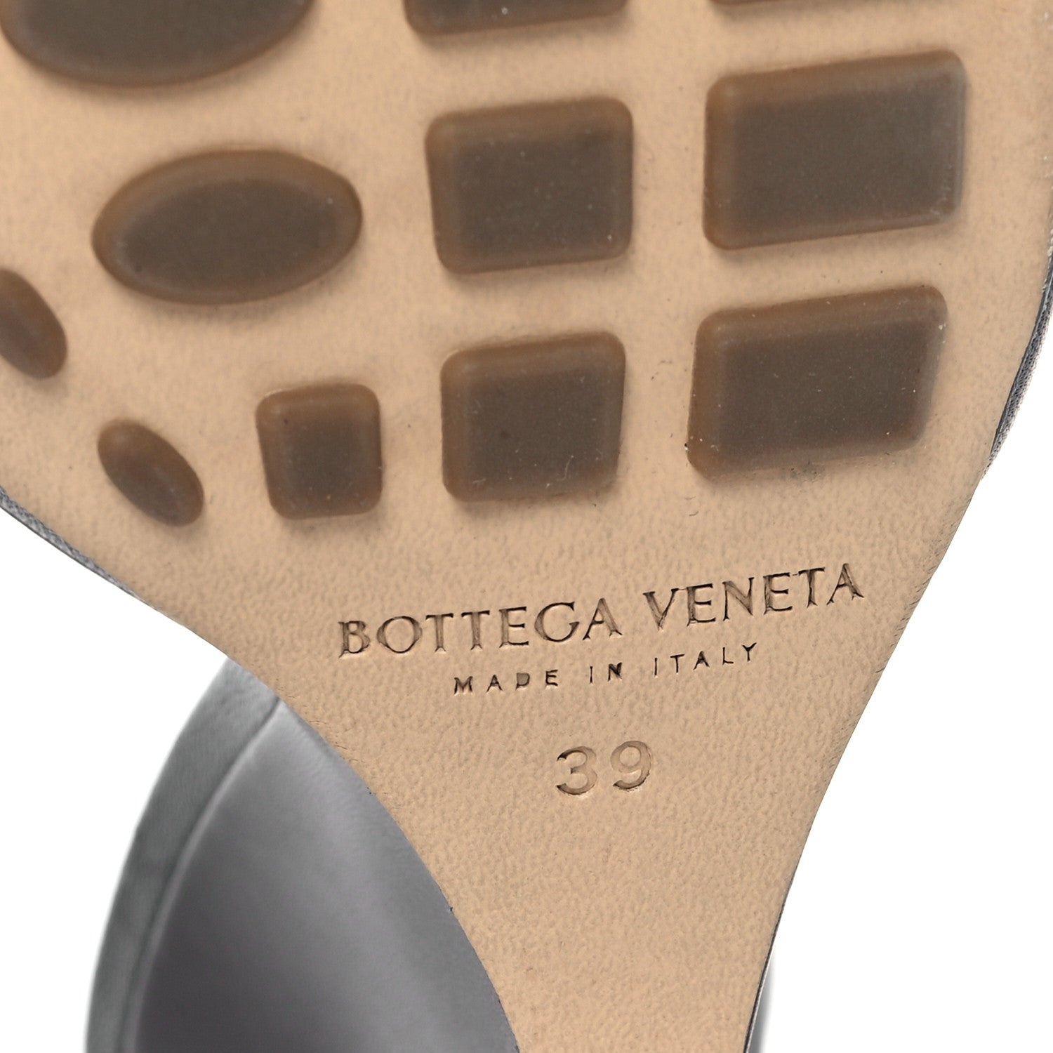Bottega Veneta Lambskin Stretch Wedge 90mm Sandals 39 Fondant 7 of 8