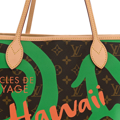 Louis Vuitton Monogram Tahitienne Hawaii Neverfull MM 8 of 10