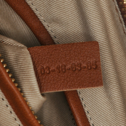 Chloe Calfskin Braided Medium Marcie Satchel Caramel 7 of 7