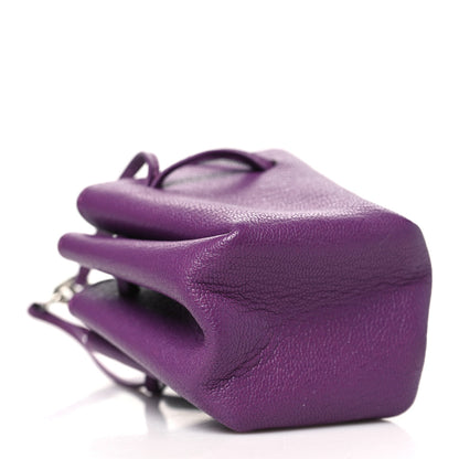 Hermes Chevre Mysore Vespa Pouch Cyclamen 4 of 12