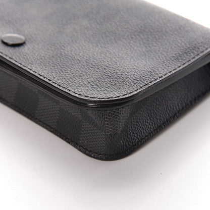 Louis Vuitton Damier Graphite Pouch Belt 95 38 9 of 14
