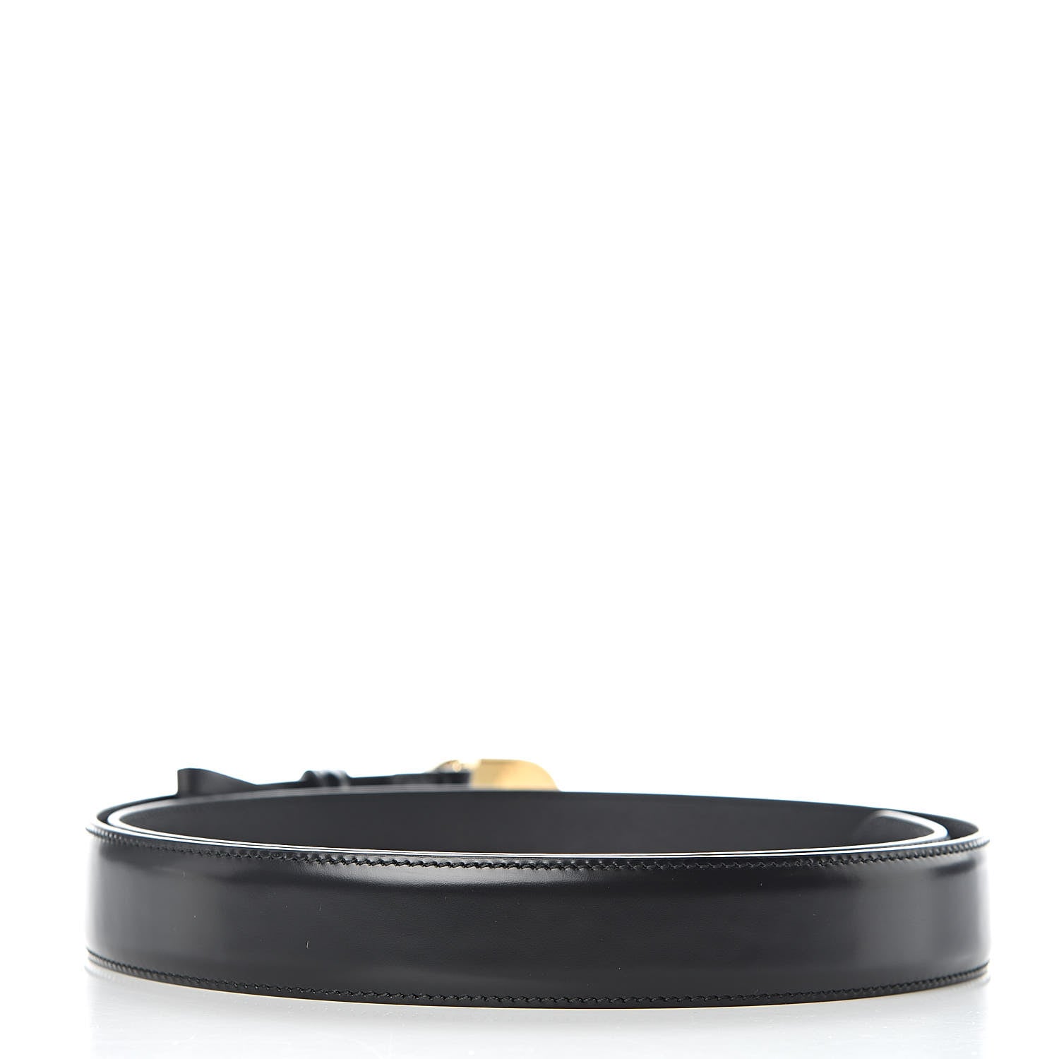 Gucci Calfskin Logo Belt 100 40 Black 3 of 7