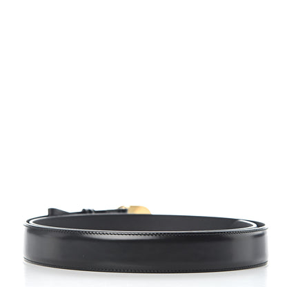 Gucci Calfskin Logo Belt 100 40 Black 3 of 7