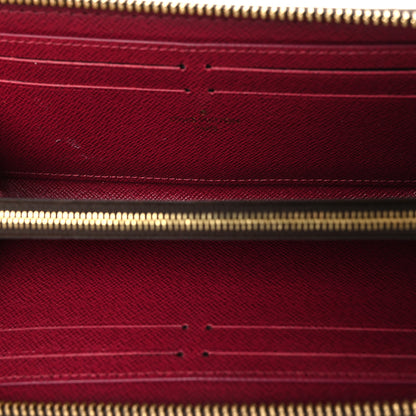 Louis Vuitton Monogram Clemence Wallet Fuchsia 5 of 6