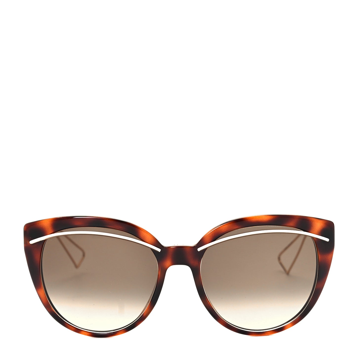 Cat Eye Liner Sunglasses Tortoise