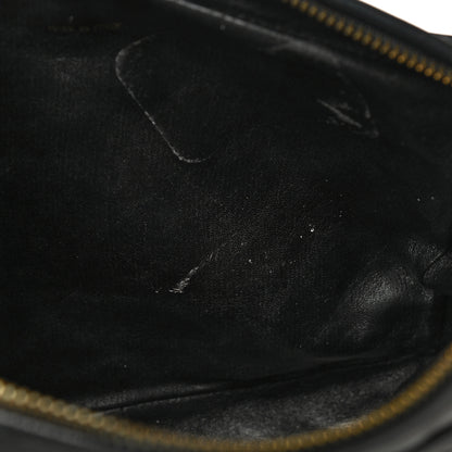 Chanel Lambskin Quilted CC Tassel Camera Case Black 8 of 14