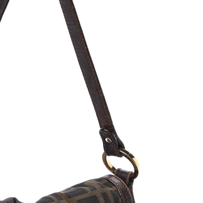 Fendi Zucca Small Chef Shoulder Bag Tobacco 9 of 11