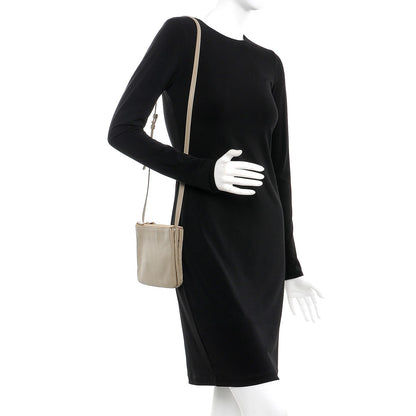 Celine Lambskin Small Trio Crossbody Bag Beige 2 of 12