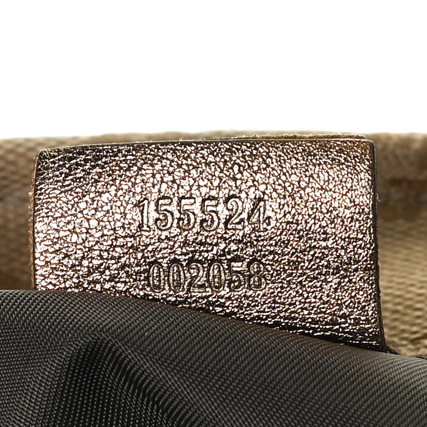 Monogram Web Large Diaper Tote Bronze