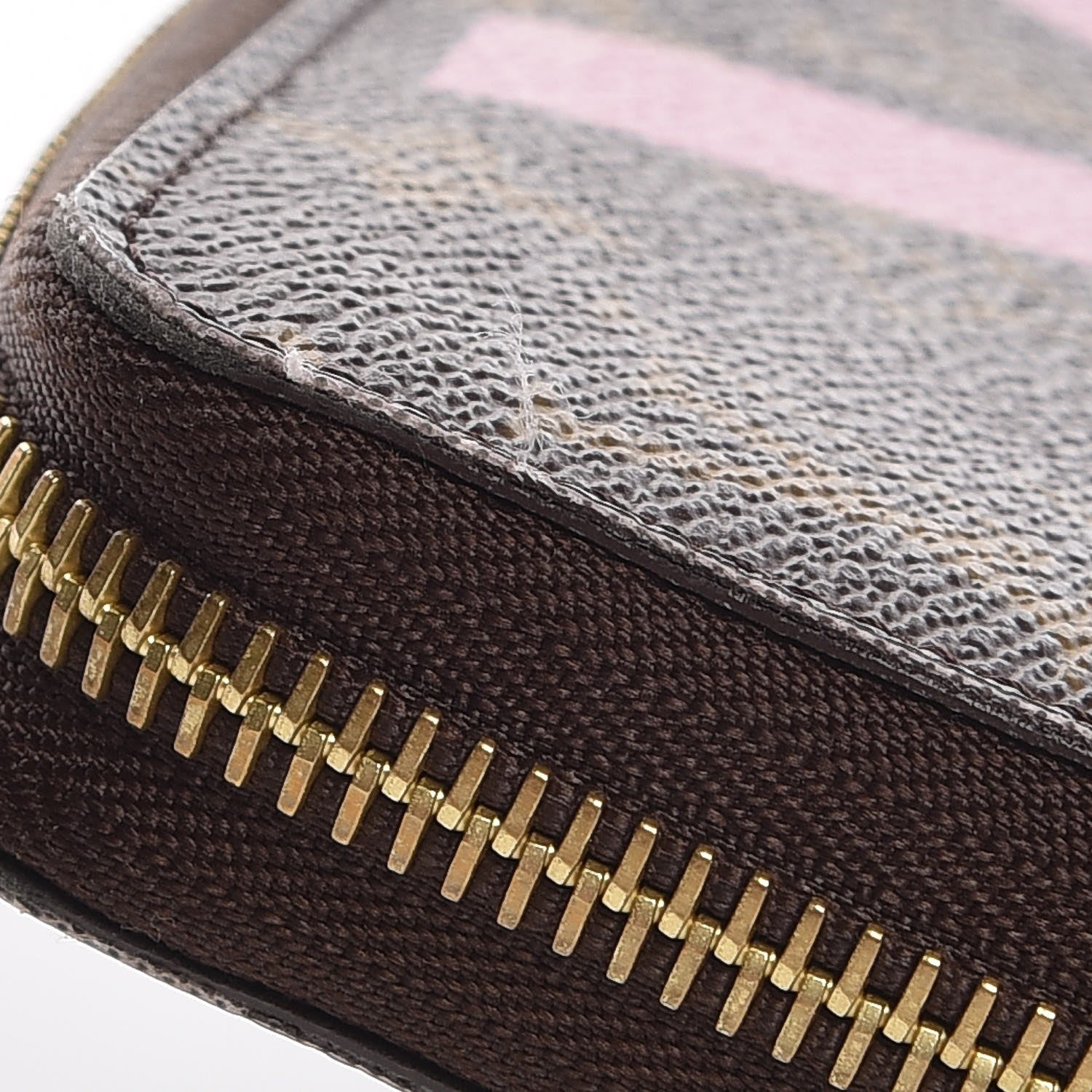 Louis Vuitton Monogram Puerto Banus V Zippy Wallet Rose Ballerine 9 of 10