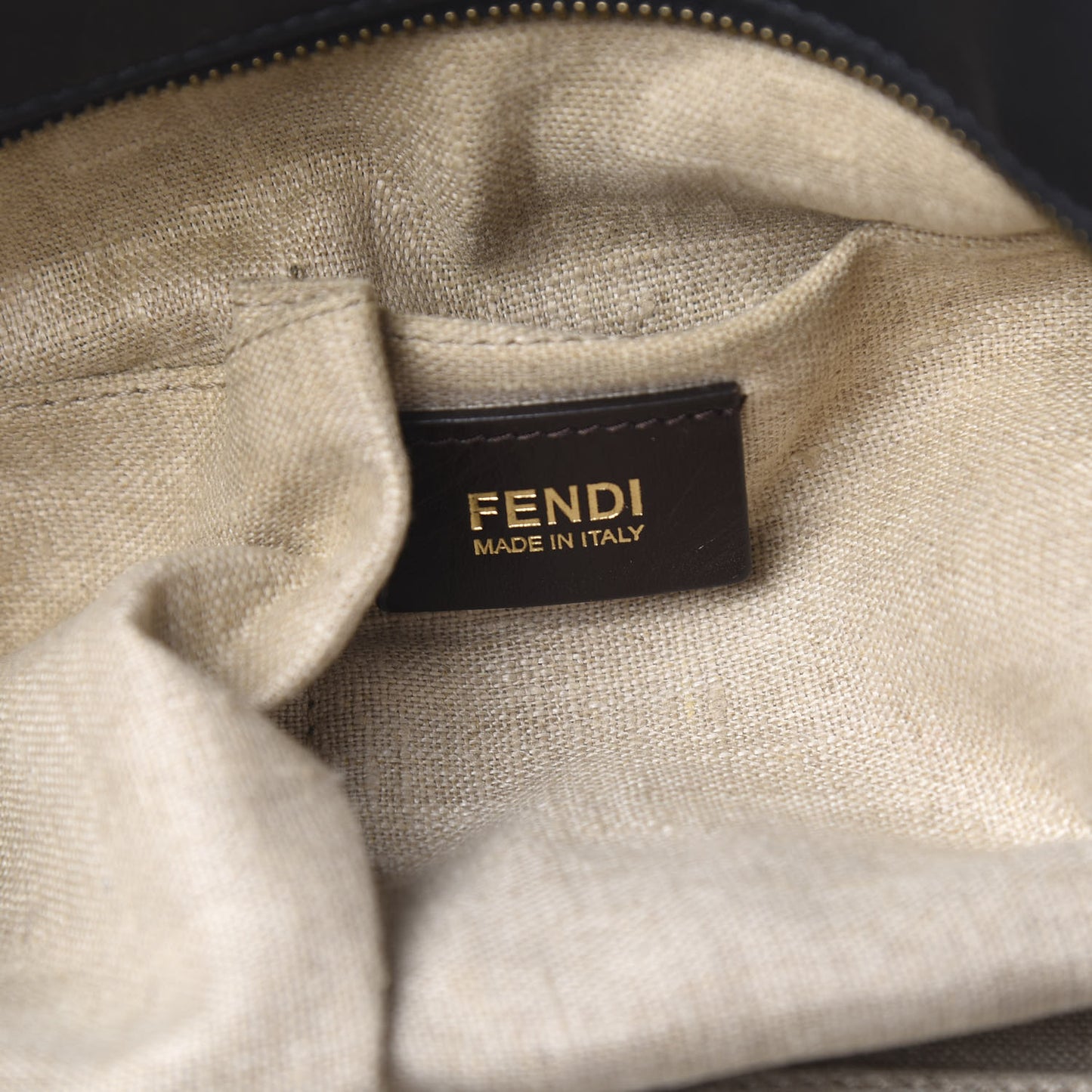 Pequin Cuoio Vegetale Shoulder Tote Tobacco Black Cuoio