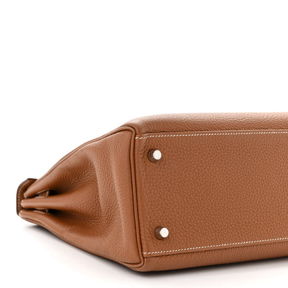 Hermes Togo Kelly Retourne 32 Gold 9 of 11