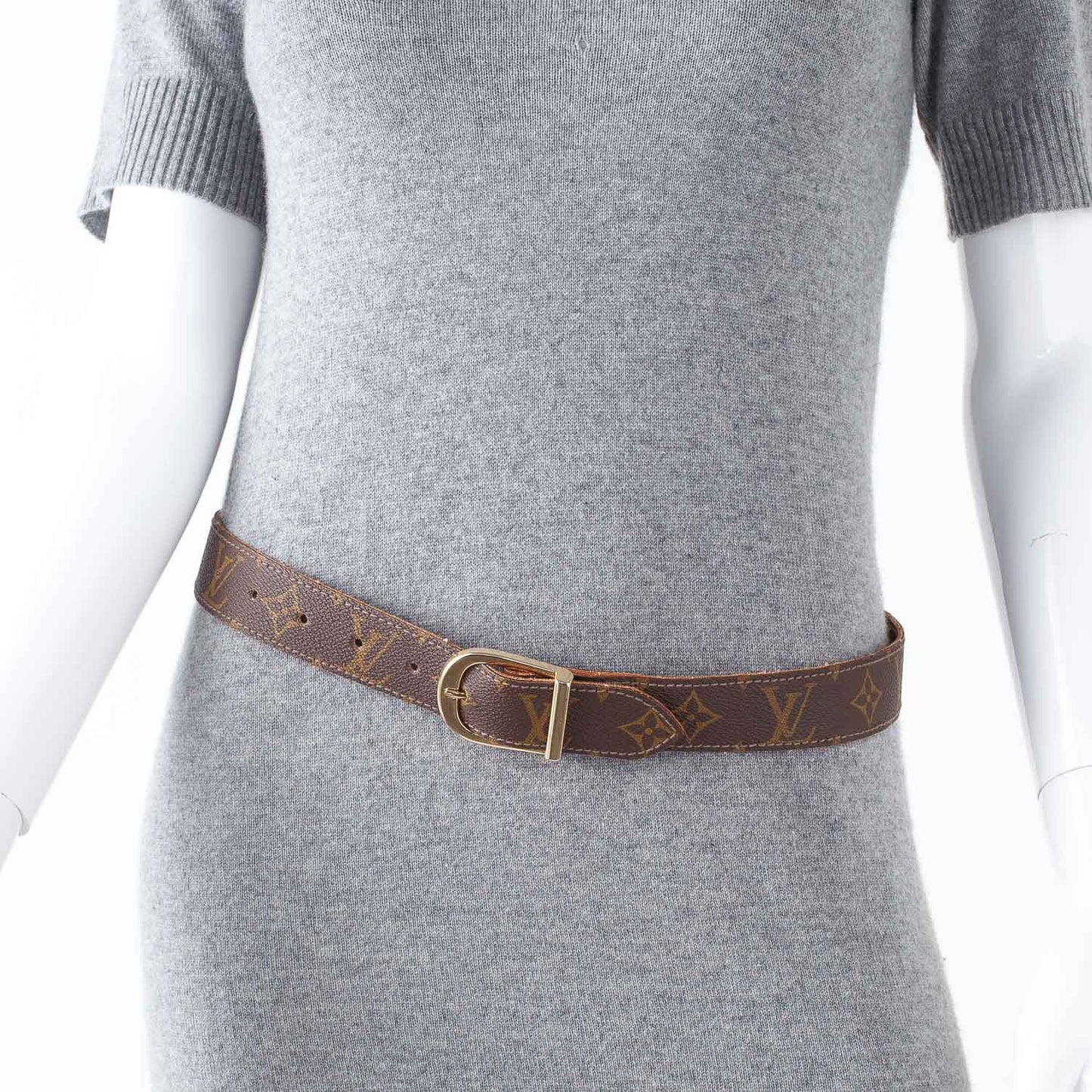 Saks Monogram Ellipse Belt 28