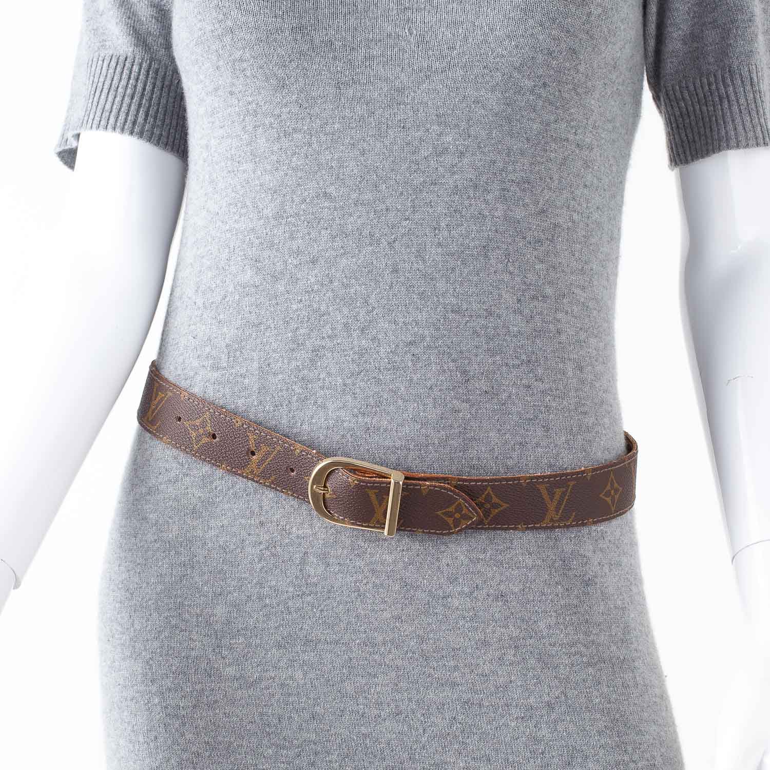 Louis Vuitton Saks Monogram Ellipse Belt 28 2 of 3