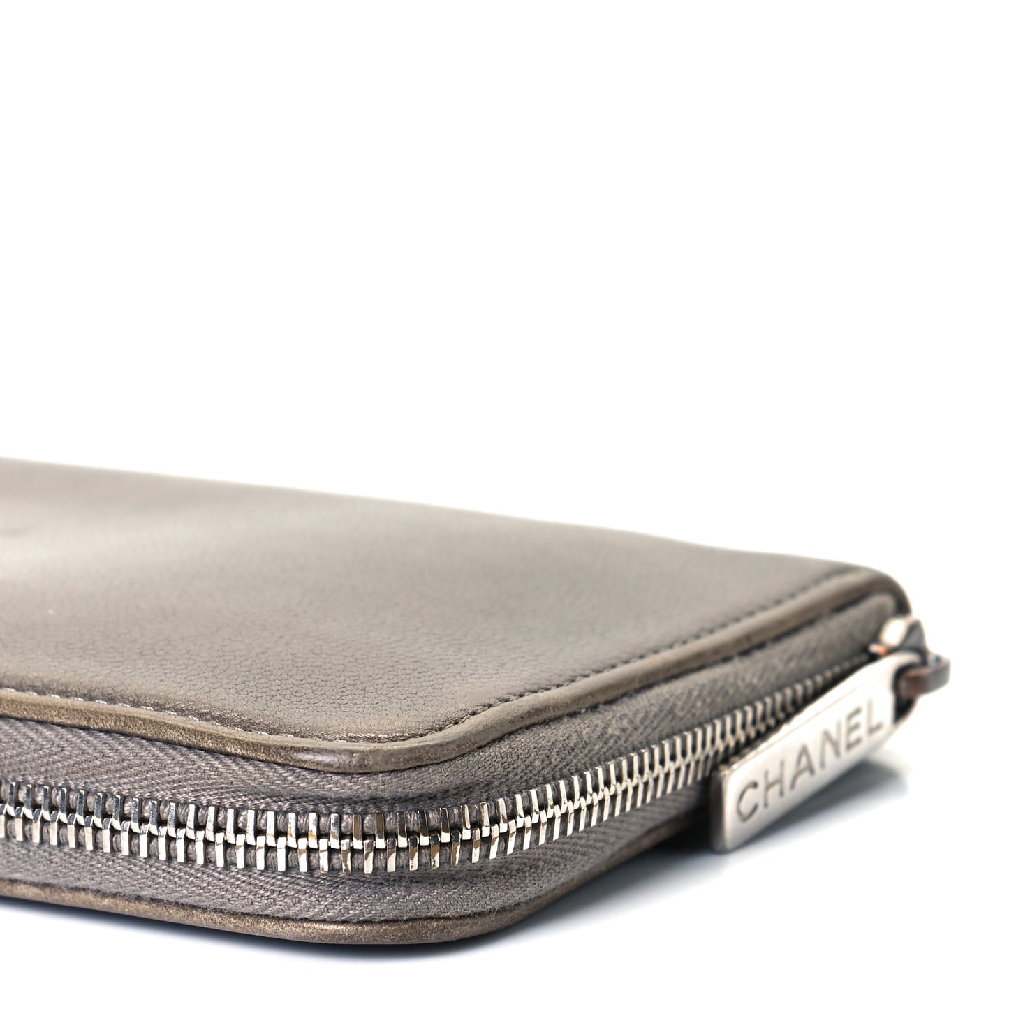 Caviar Large Sevruga Zip Around Wallet Lavender