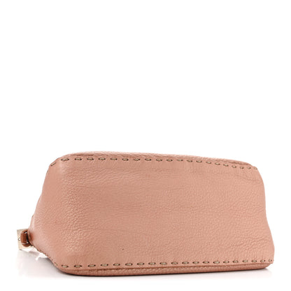 Fendi Calfskin Romano Selleria Mini Mama Baguette Bois De Rose 4 of 12