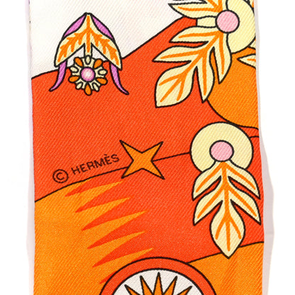 Hermes Silk La Source de Pegase Twilly 3 of 4
