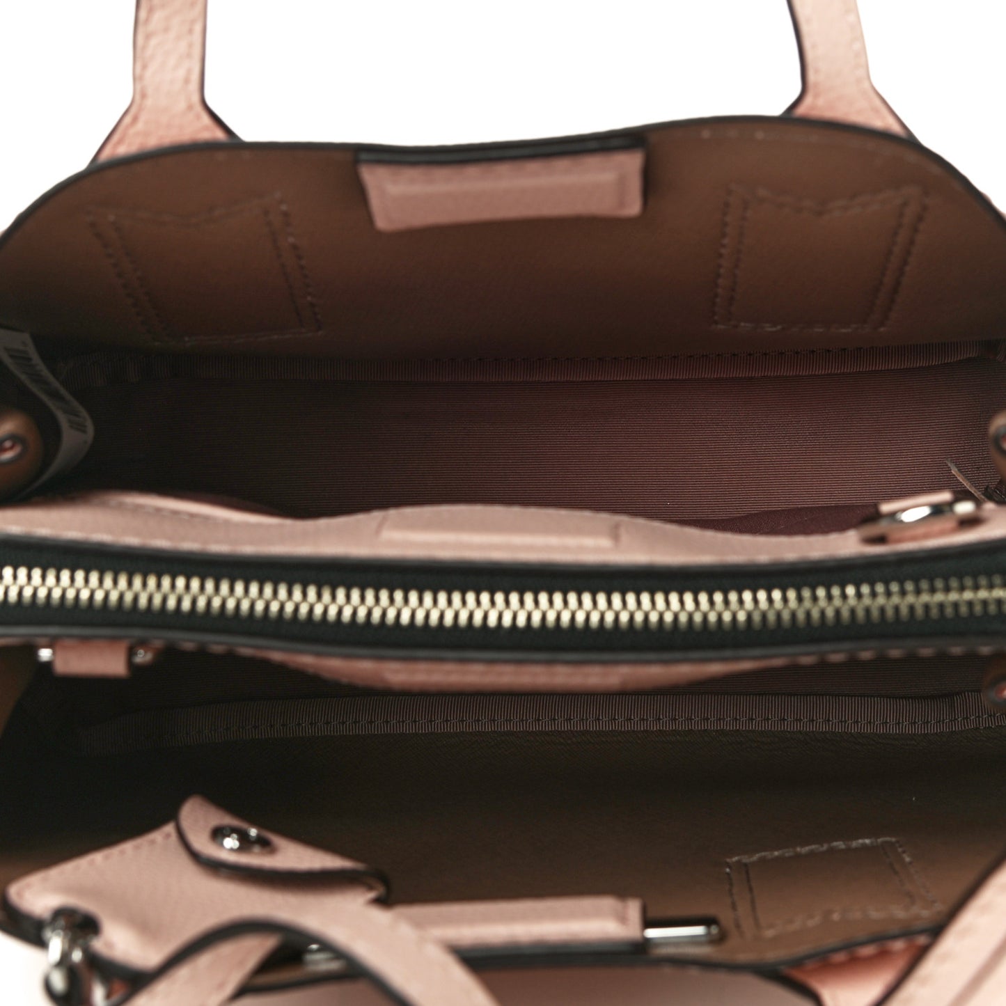 Pebbled Calfskin Editor Shopping Tote Pearl Pink