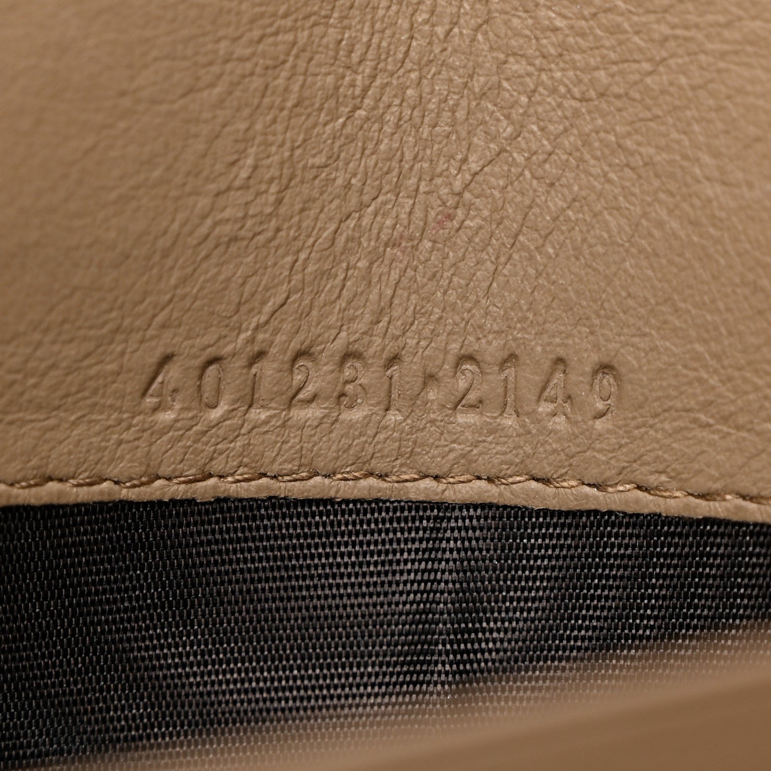 Gucci GG Supreme Monogram Mini Dionysus Chain Wallet Beige Taupe 7 of 10