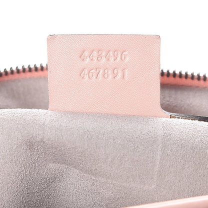 Gucci Calfskin Matelasse Medium GG Marmont Shoulder Bag Perfect Pink 9 of 9