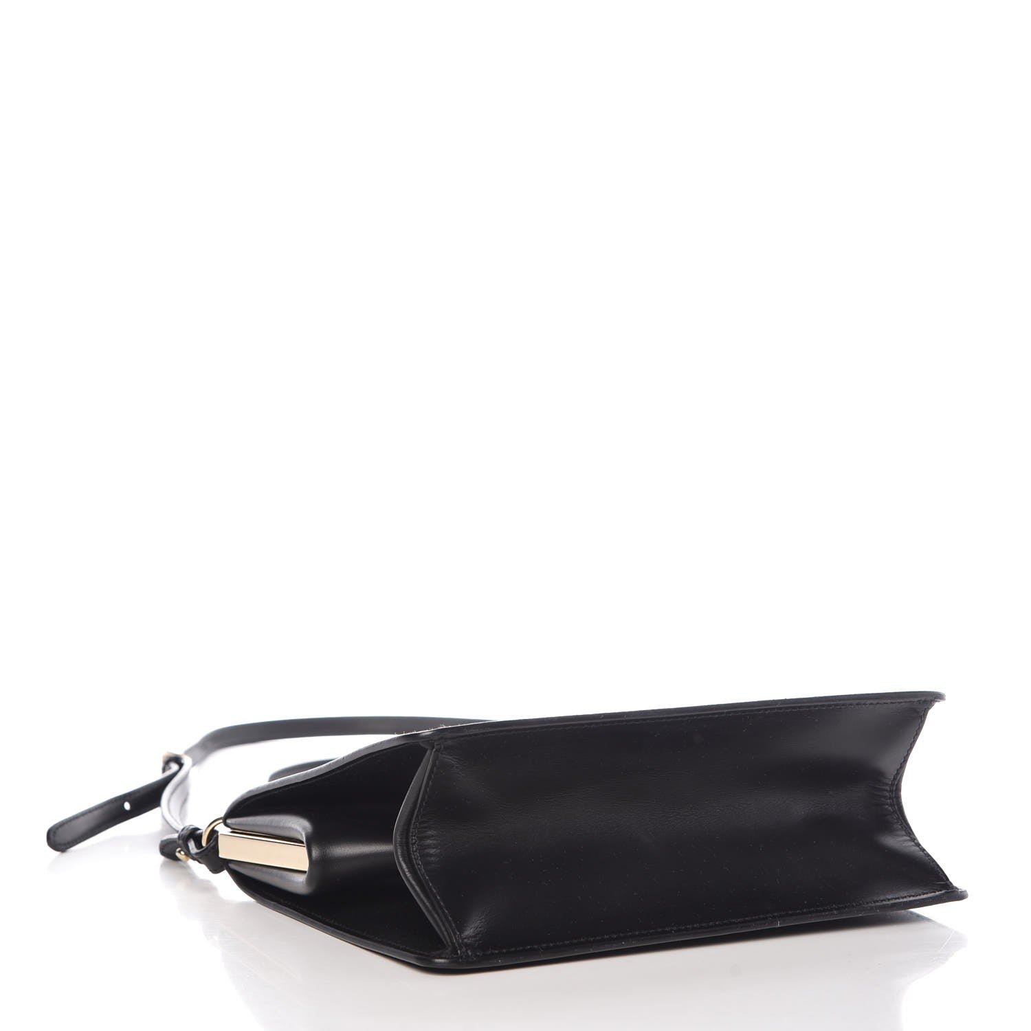 Prada Saffiano City Calf Light Frame Bag Black 4 of 7