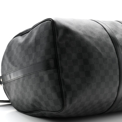 Louis Vuitton Monogram Eclipse Keepall Bandouliere 55 9 of 12