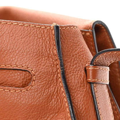 Chloe Calfskin Medium Marcie Round Crossbody Bag Tan 16 of 19