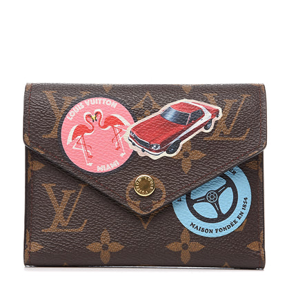 Louis Vuitton Monogram World Tour Victorine Wallet 1 of 6