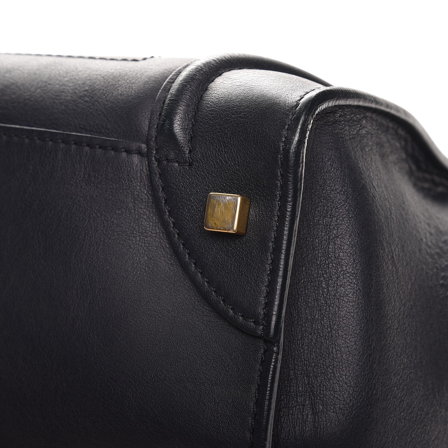 Celine Smooth Calfskin Mini Luggage Navy Blue 13 of 16