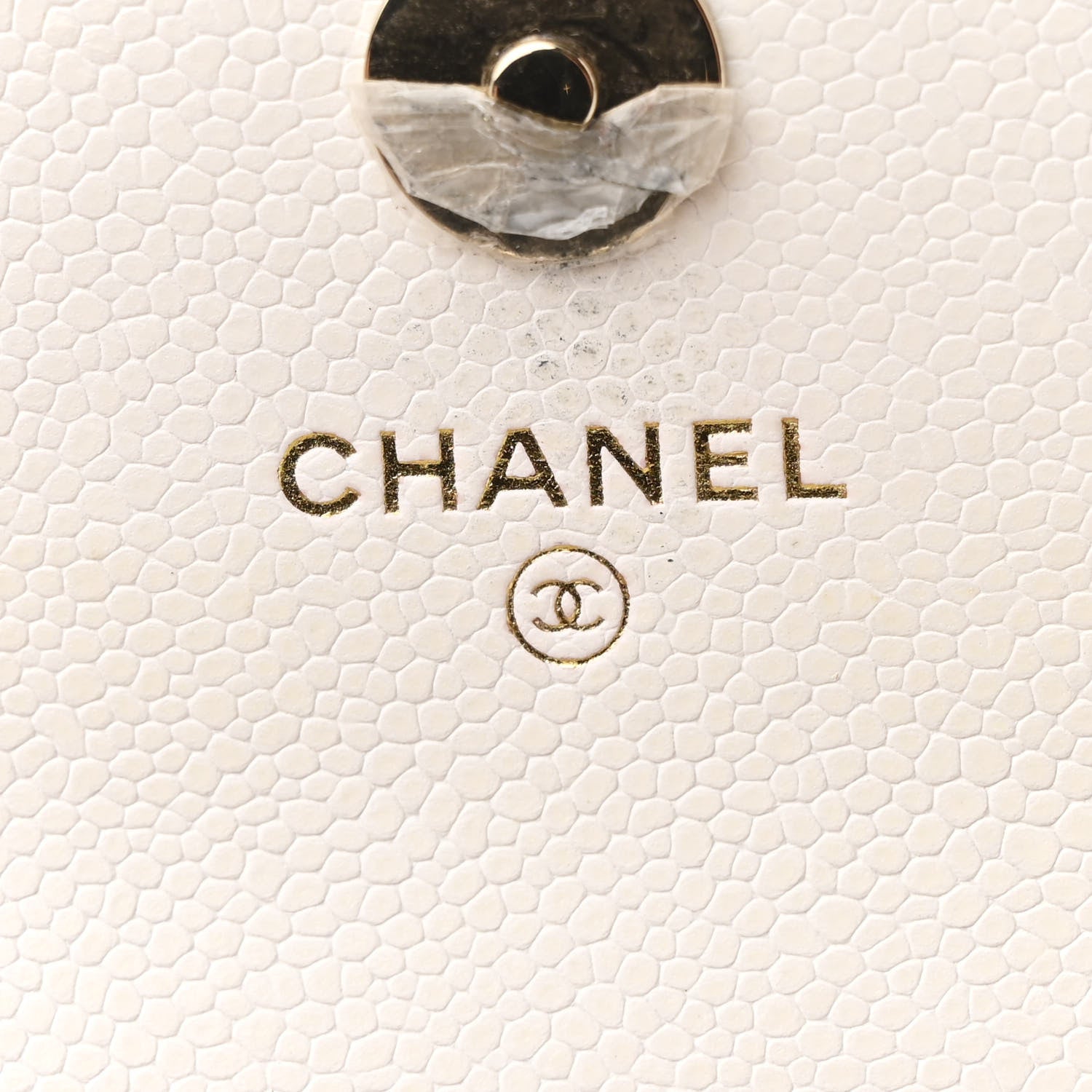 Chanel Caviar Quilted Business Affinity Clutch With Chain Flap White 5 of 10