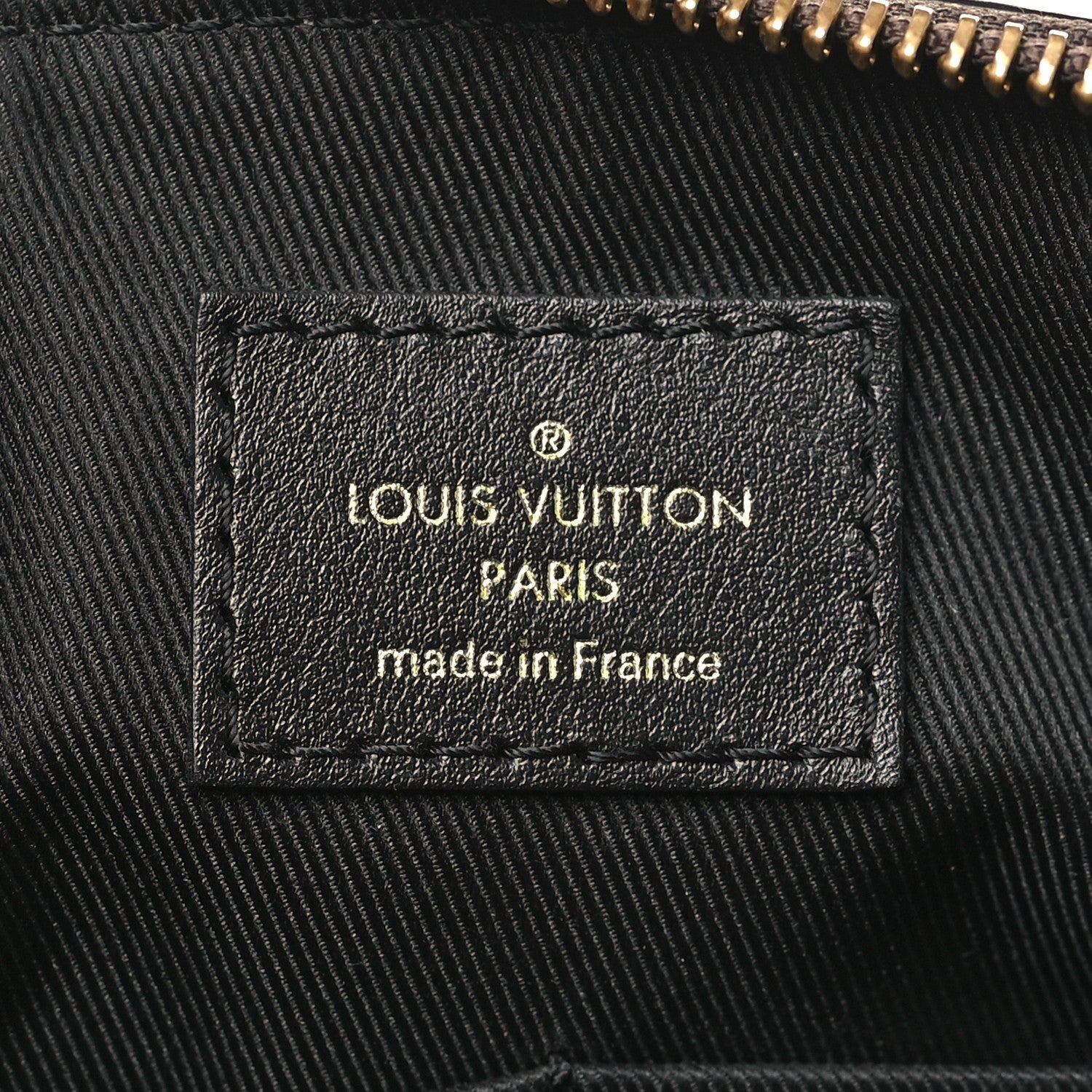Louis Vuitton Damier Ebene Odeon Tote PM Black 6 of 9